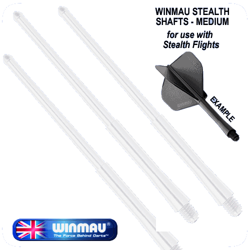 Winmau Stealth White Winmau Stealth White