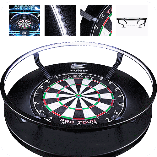 Target Corona Dartboard Lighting System Target Corona Dartboard Lighting System