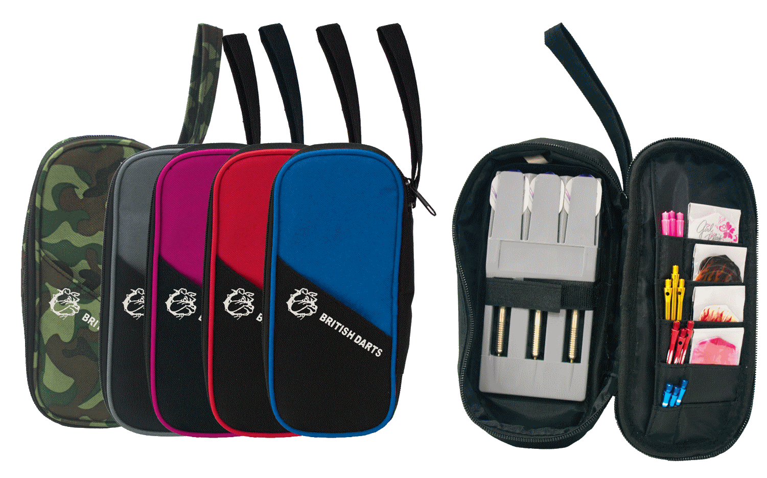 British Darts Carry All Case c/w Protector British Darts Carry All Case c/w Protector