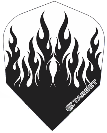 Target Pro Flames Black/Clear Target Pro Flames Black/Clear