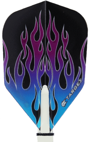 Target Pro Flames Blue Purple Target Pro Flames Blue Purple