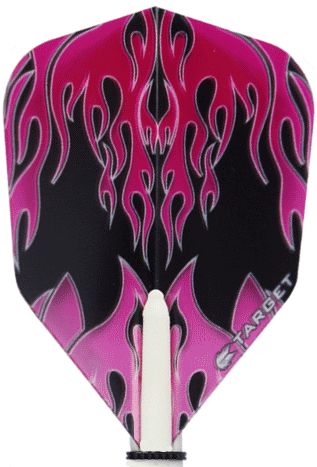 Target Pro Flames on Black Target Pro Flames on Black