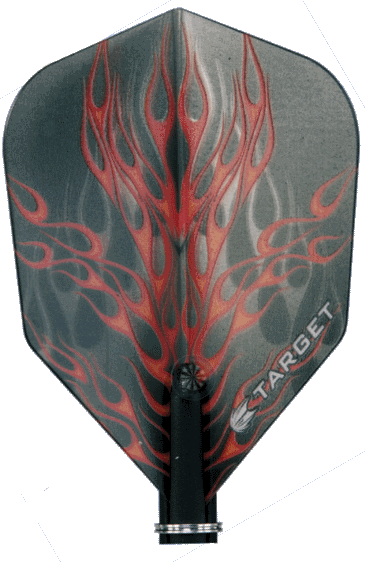 Target Pro Flames Red Fire on Grey Flame Target Pro Flames Red Fire on Grey Flame
