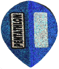 Pent. Holo. Blue Pear Pent. Holo. Blue Pear