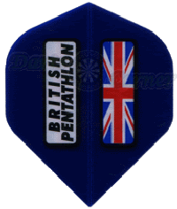 Pent. Br.Blue Brit Flag Pent. Br.Blue Brit Flag