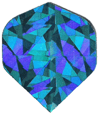 Holo. Broken Glass Blue Holo. Broken Glass Blue