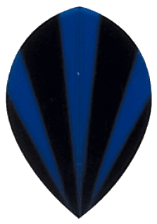 Poly Blue Stripes onBlack Pear Poly Blue Stripes onBlack Pear