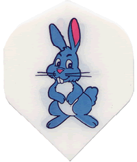 Poly Blue Bunny/White Reg. Poly Blue Bunny/White Reg.
