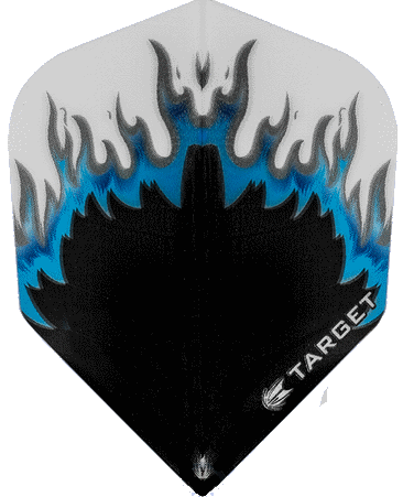 Target Vision 100 Flames Black Blue Target Vision 100 Flames Black Blue