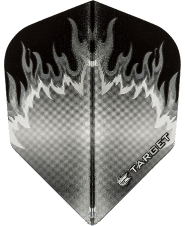 Target Vision 100 Flames Black White Target Vision 100 Flames Black White