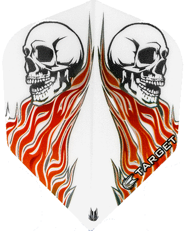 Target Vision 100 White Red 2 Skulls Target Vision 100 White Red 2 Skulls