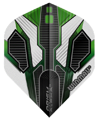 Winmau Prism Alpha Green Winmau Prism Alpha Green